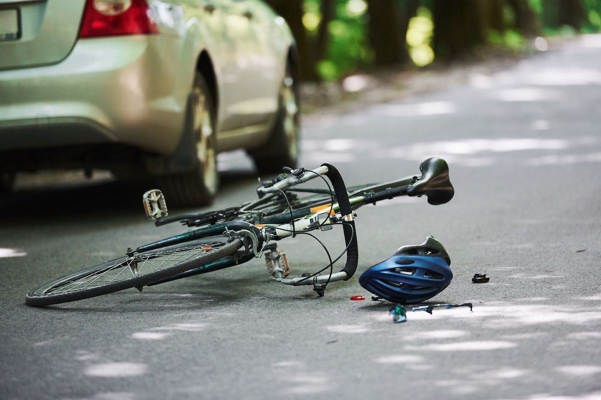 bicycle crash post