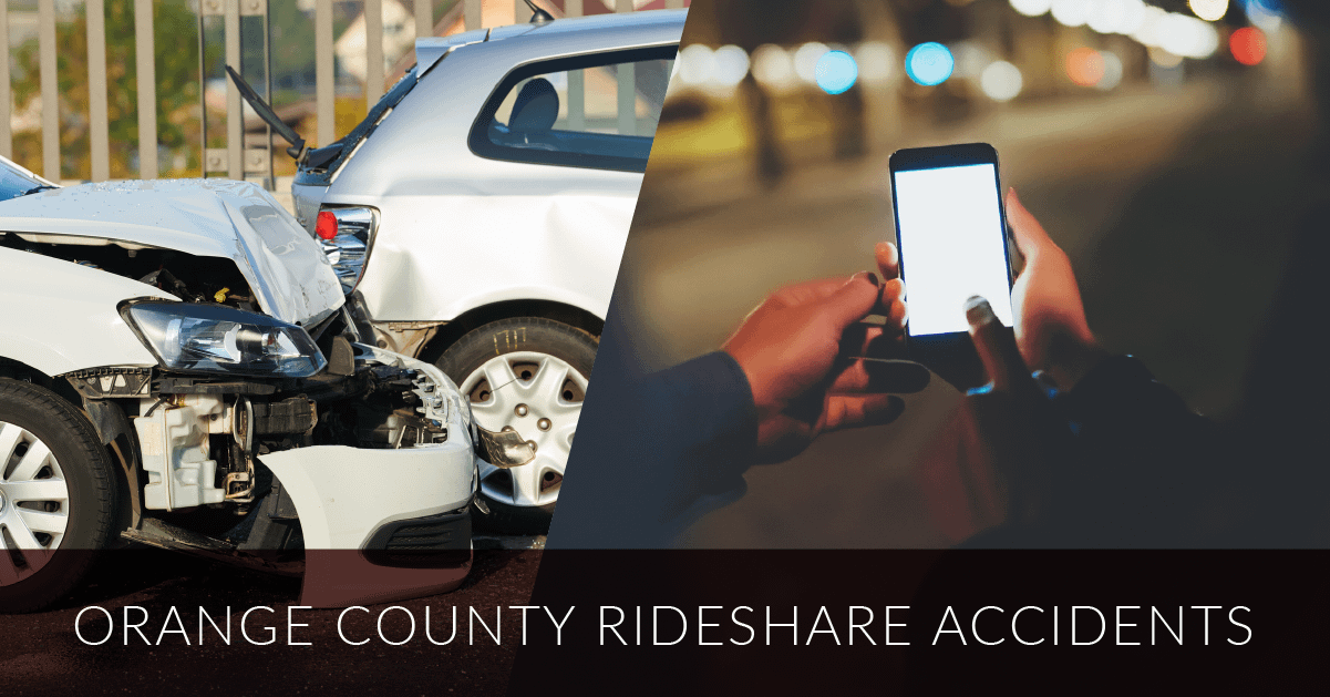 Lyft and Uber Orange County Car Accident