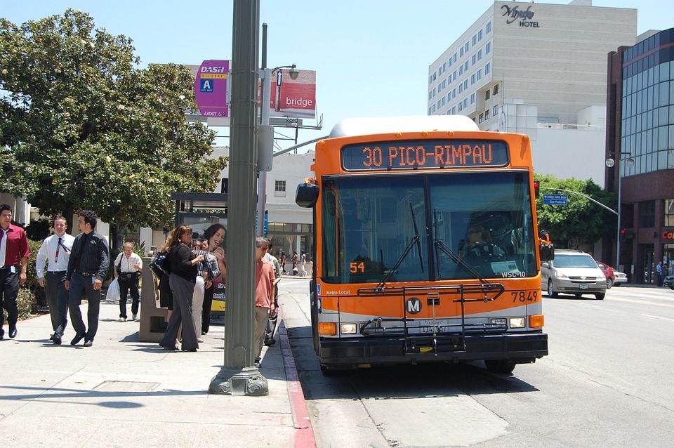 los angeles bus