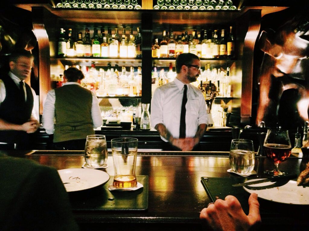 image of bartender