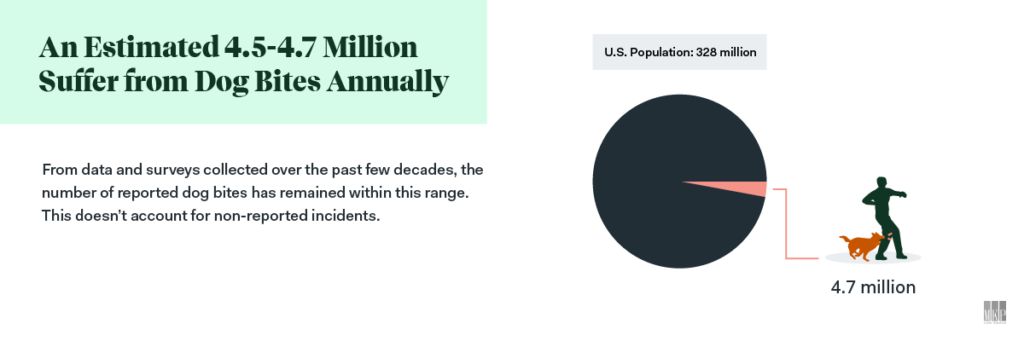 annual dog bite infographic