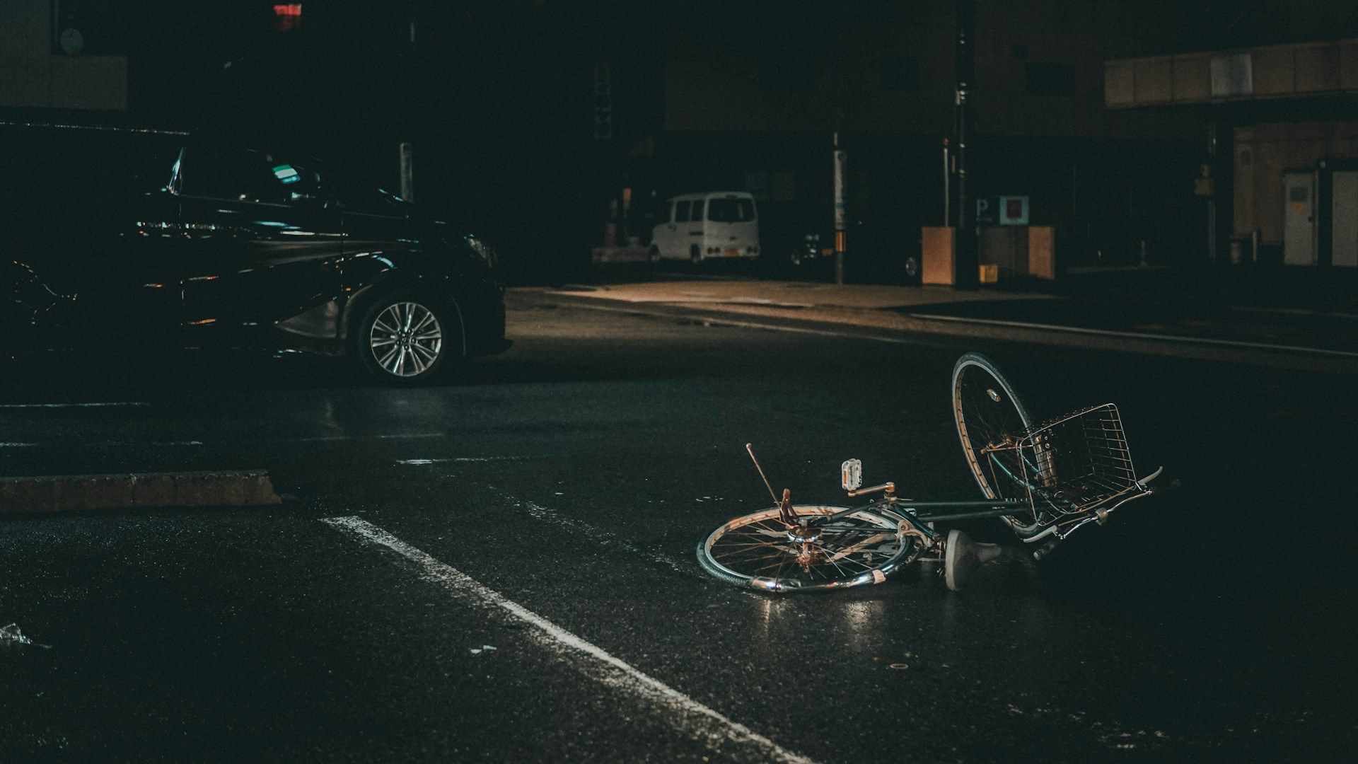 bike accident with car