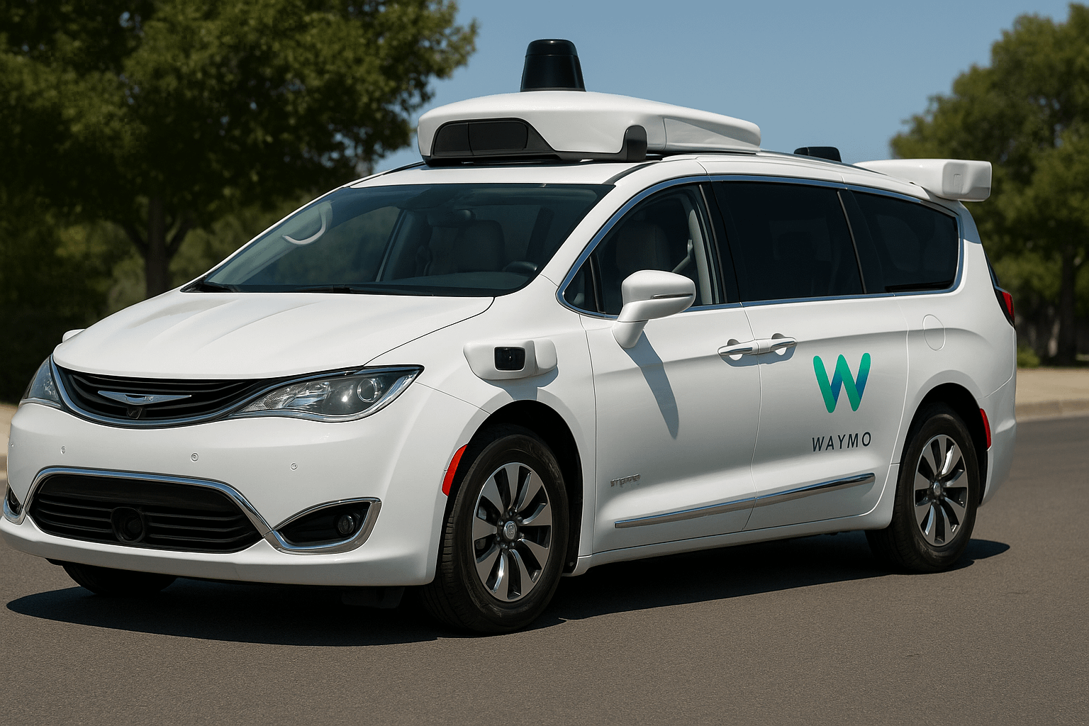 a waymo car